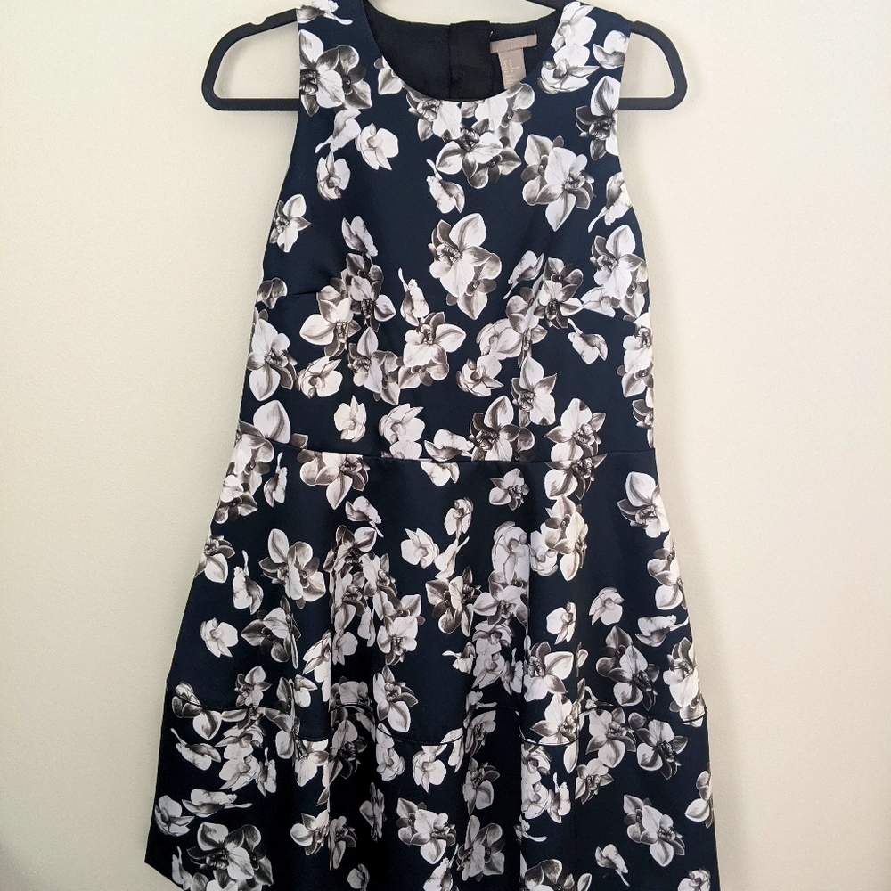 Sleeveless Floral Dress - NWOT